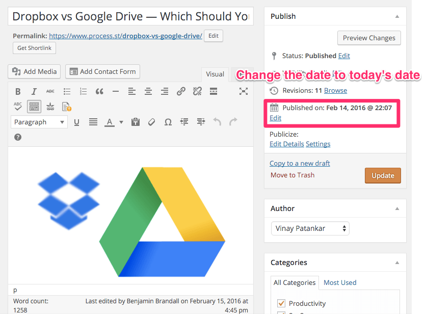 change date updating rankings help strategies later ll