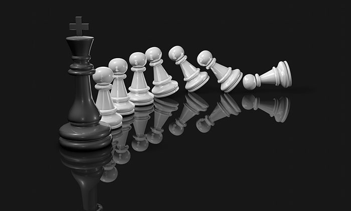 Chess, monochrome, strategy, mind game, hand, Others, HD wallpaper