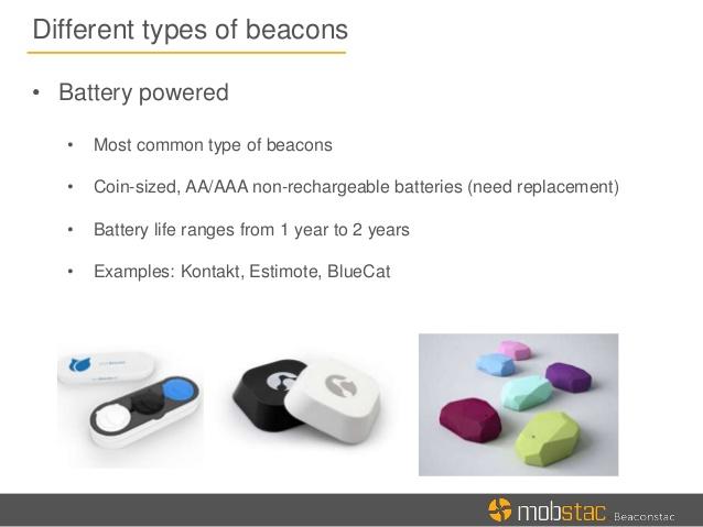 types of beacons marketers guide to beacon technology 