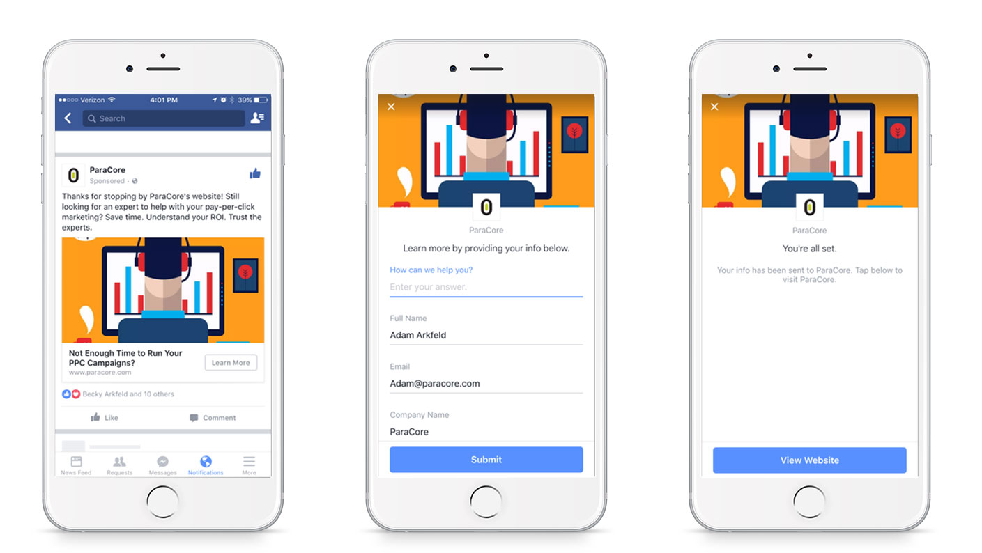 facebook lead ads for retargeting 