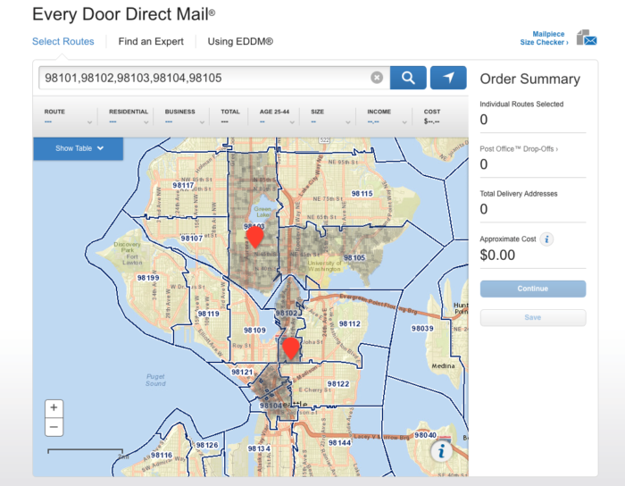 every door direct mail 