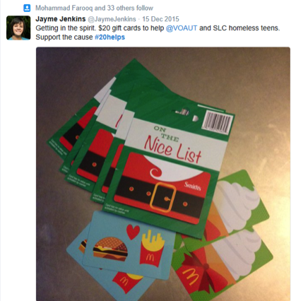 direct mail campaign hashtag on twitter