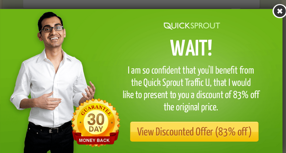 quicksprout discount 1