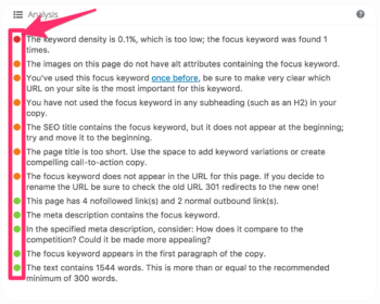 yoast penting besoin traduction vitaux neilpatel fruitylogic readability