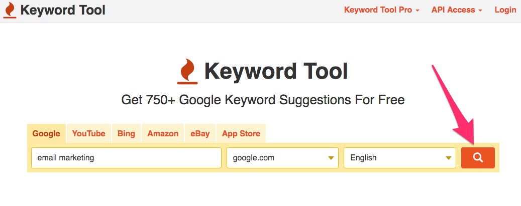 Keyword Tool 1 FREE Alternative To Google Keyword Planner for SEO