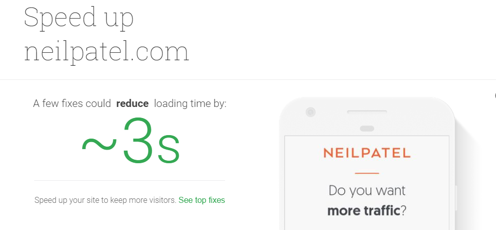 page speed insights how to improve speed 