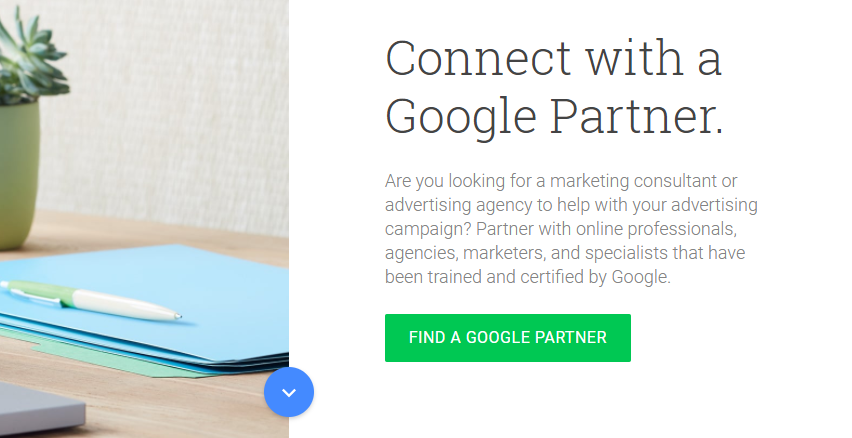 Liste des partenaires certifiés par la certification Google AdWords 