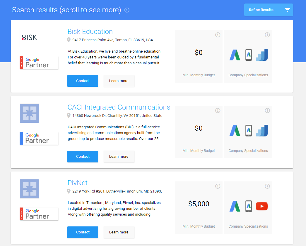 google certified partners