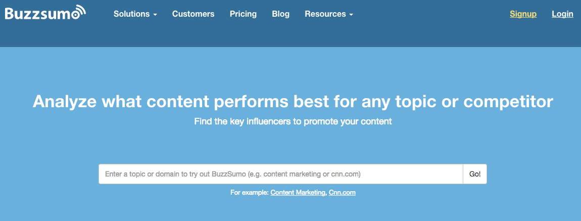 Arc and BuzzSumo Find the Most Shared Content and Key Influencers 2