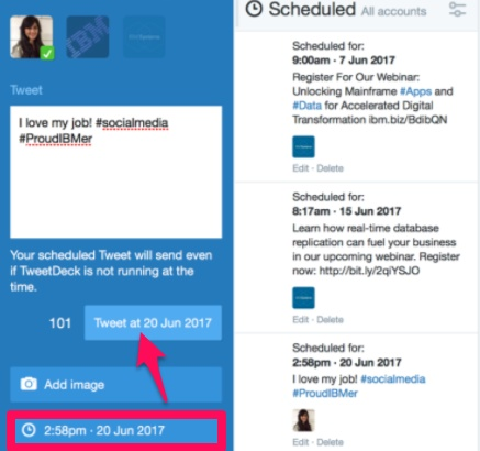 twitter for SEO tools tweetdeck 