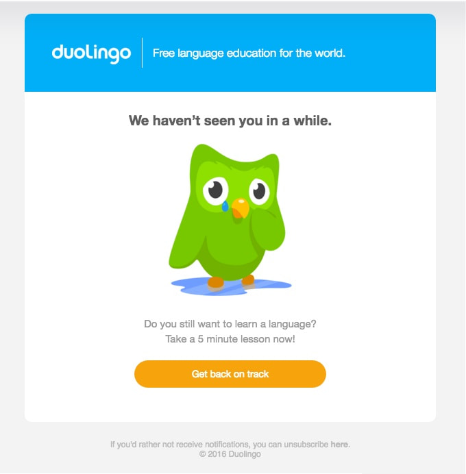 Rescue of Interest - Duolingo