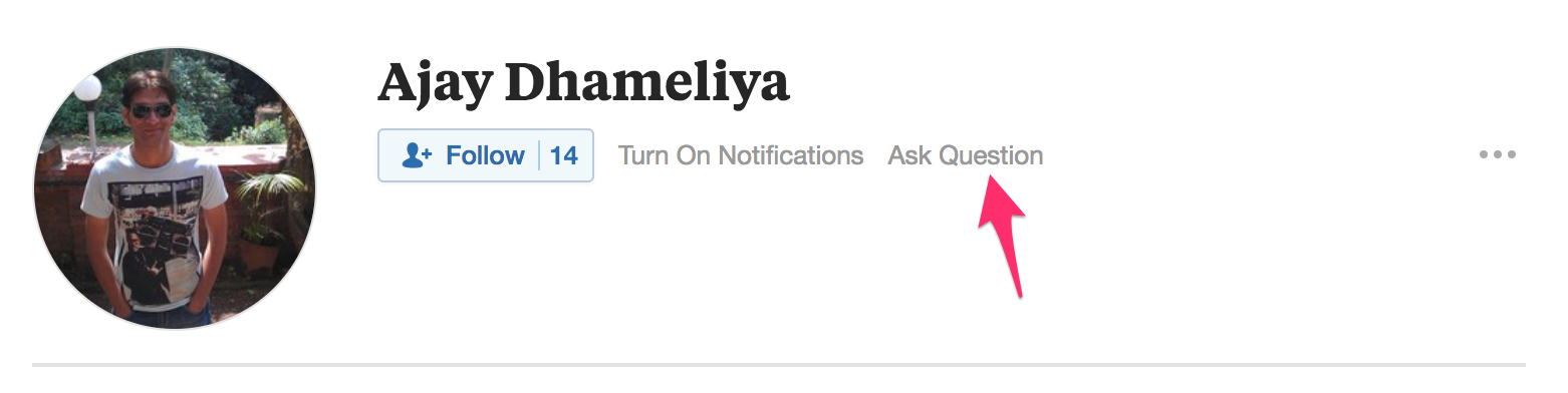 Ajay Dhameliya Quora for lead gen ask followers questions