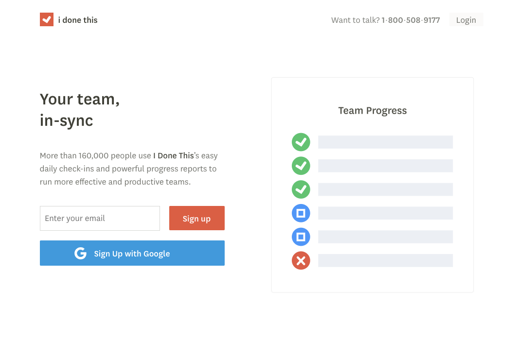Team Progress Tracking Software I Done This