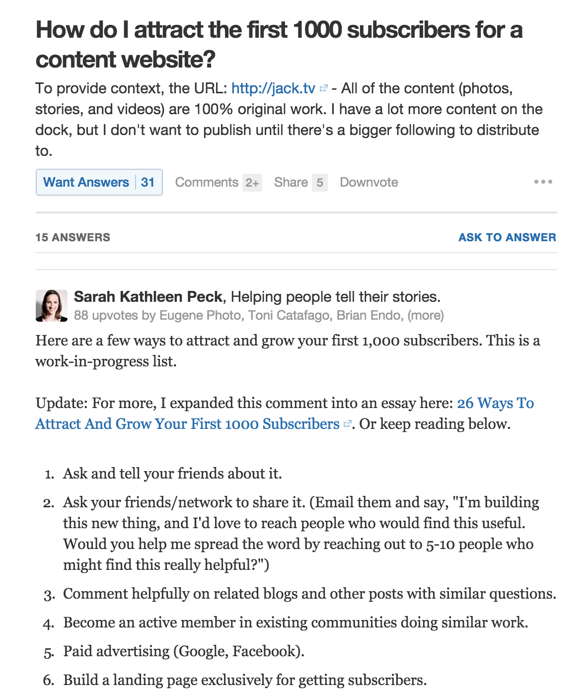 quora for lead gen how to answer questions proffessionally 