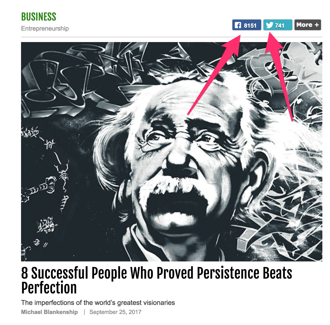 Инфографика 8 успешни хора, доказали, че постоянството побеждава съвършенството УСПЕХ