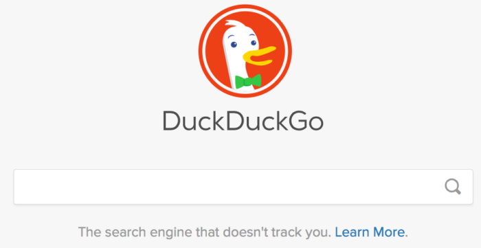 is duckduckgo private