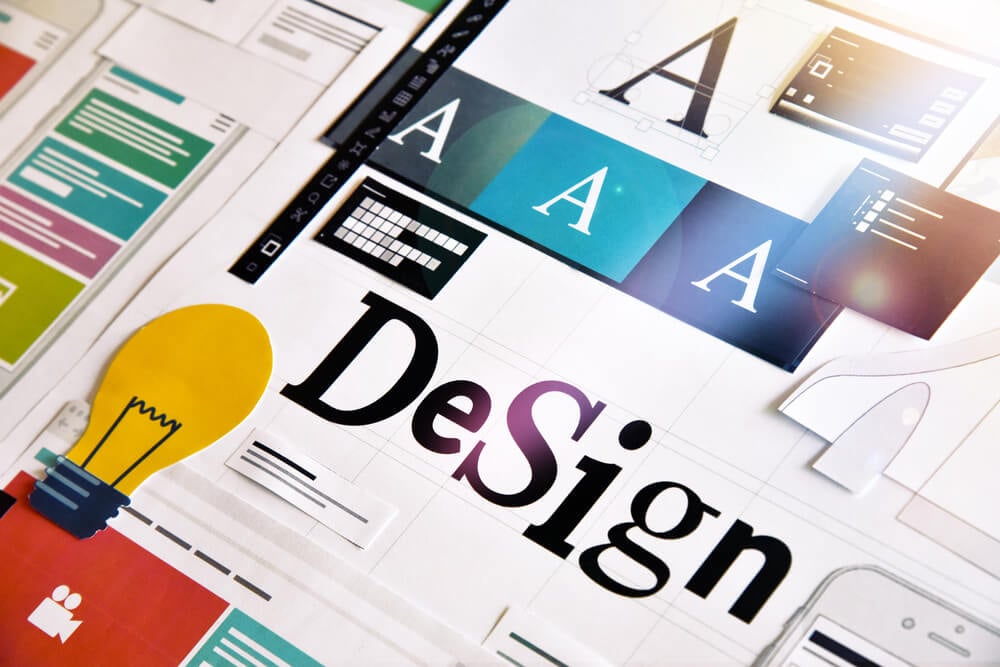 elementos de design e identidade visual de marca