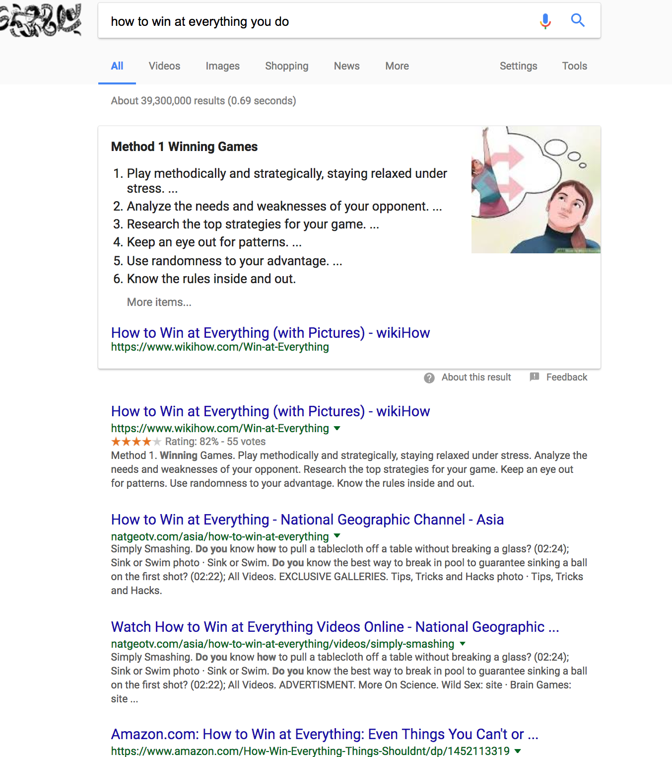 ranking guide how to win at everything you do Google Search
