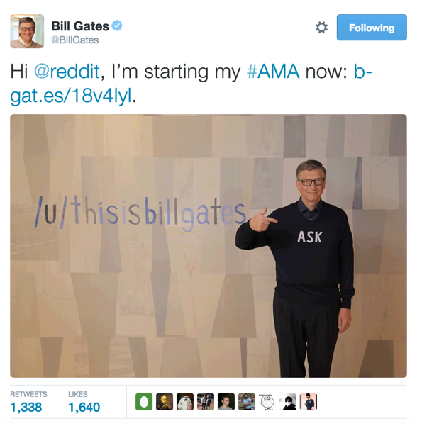 social media marketing guide reddit AMA