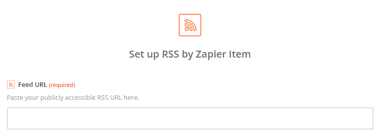 zapier rss feed