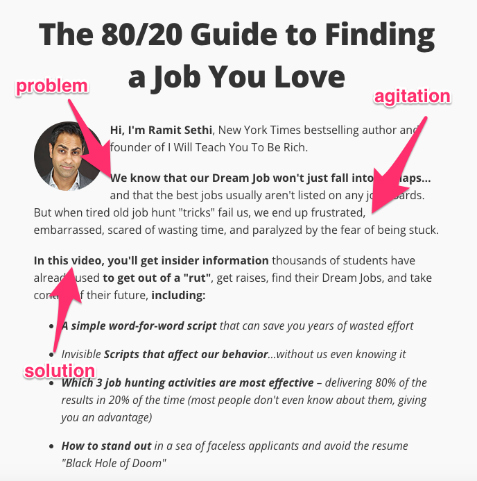 دليل 80 20 للعثور على وظيفة تحبها DreamJob من I سوف أعلمك أن تكون غنيًا 1