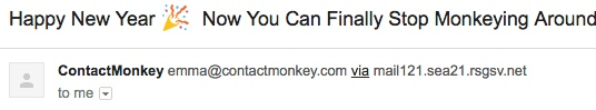 Example of Craftmonkey email headline generator