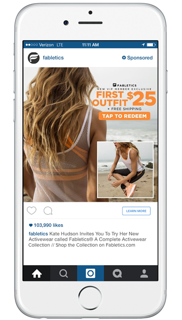 instagram ad content marketing