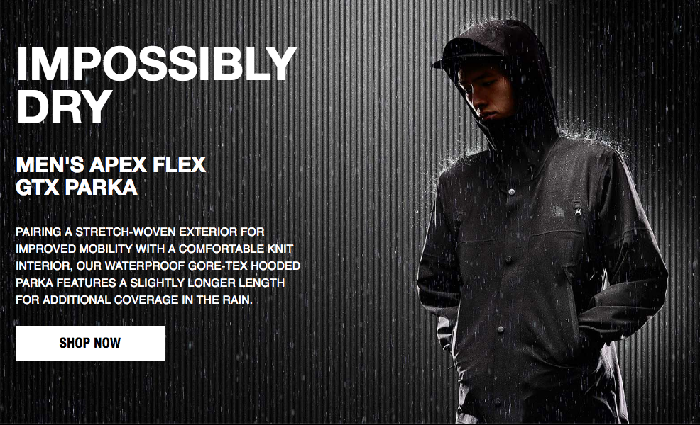 Apex Flex GTX esőkabát Ultra puha Gore Tex az Északi Arc2