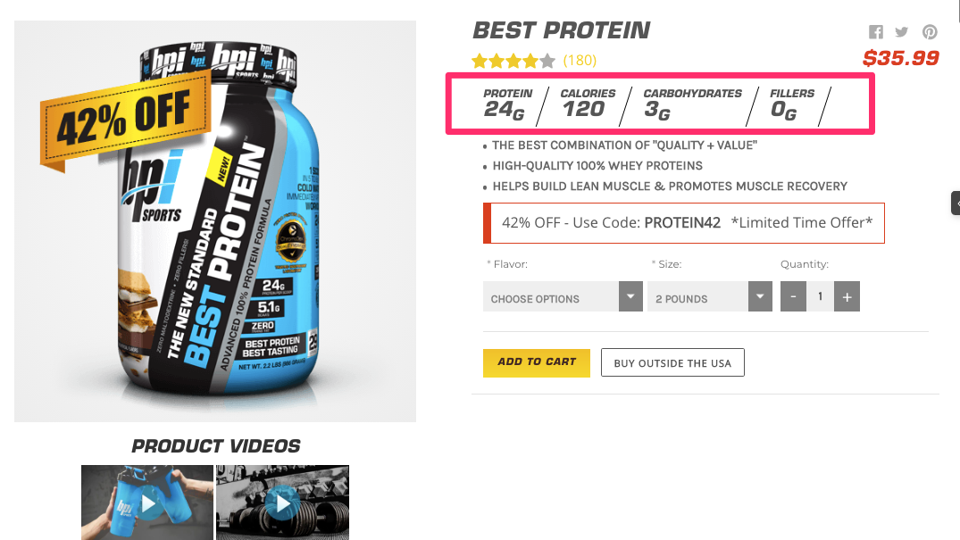 Best Protein Best Protein Powder BPI Sports Nutrition Supplements
