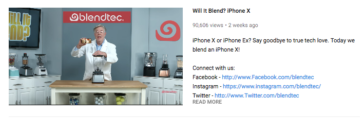 Will it blend iphone clearance x