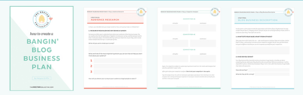 How to Create a Bangin Blog Business Plan Workbook Included Melyssa Griffin