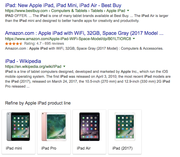 apple ipad Google Search