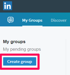 create group