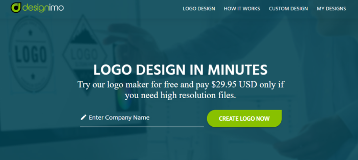 design Créateur de logo de marque gratuit IMO
