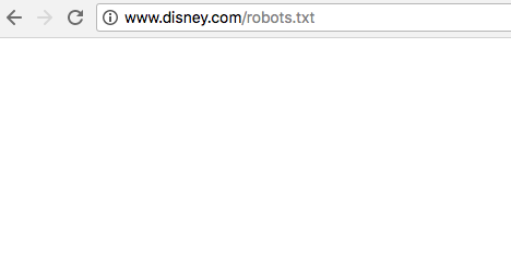 disney no robots txt file