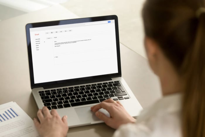 finalização de email