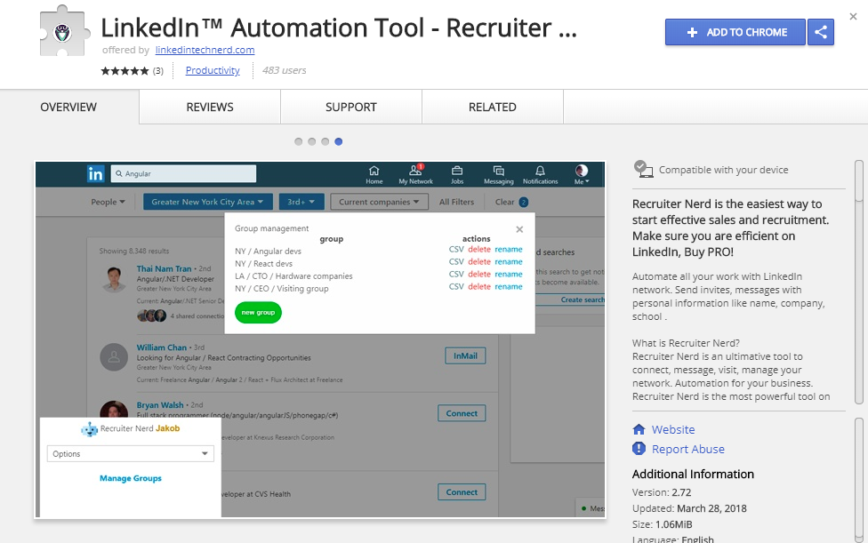 linkedin autoamator tool