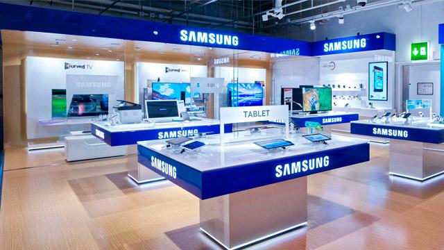 loja fisica da empresa samsung