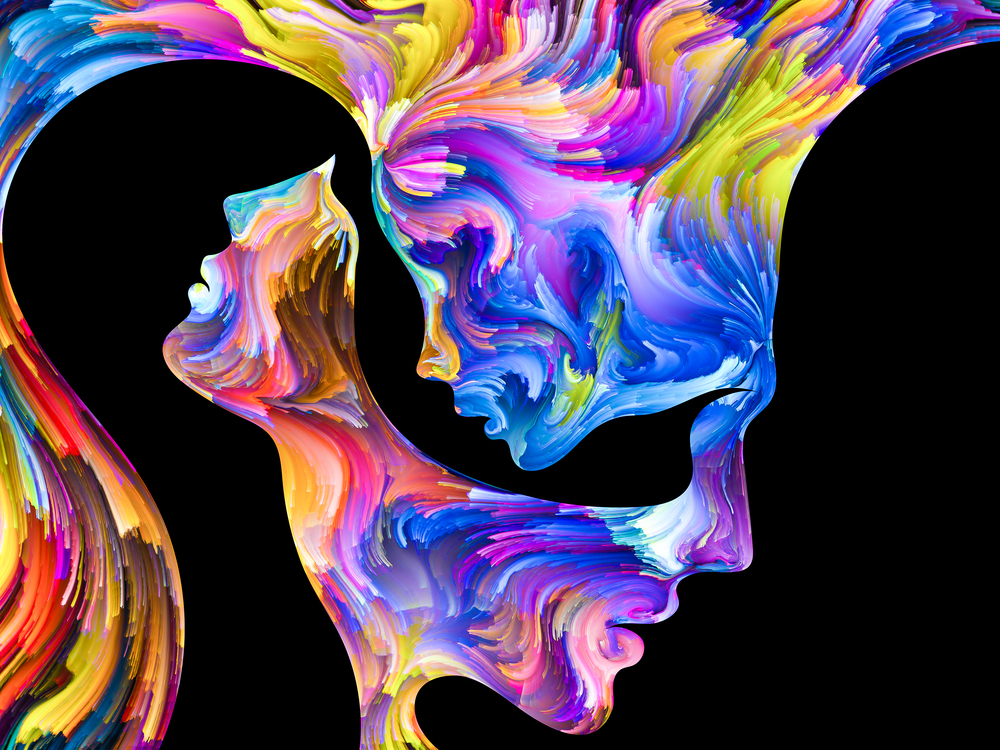relação humana com as cores