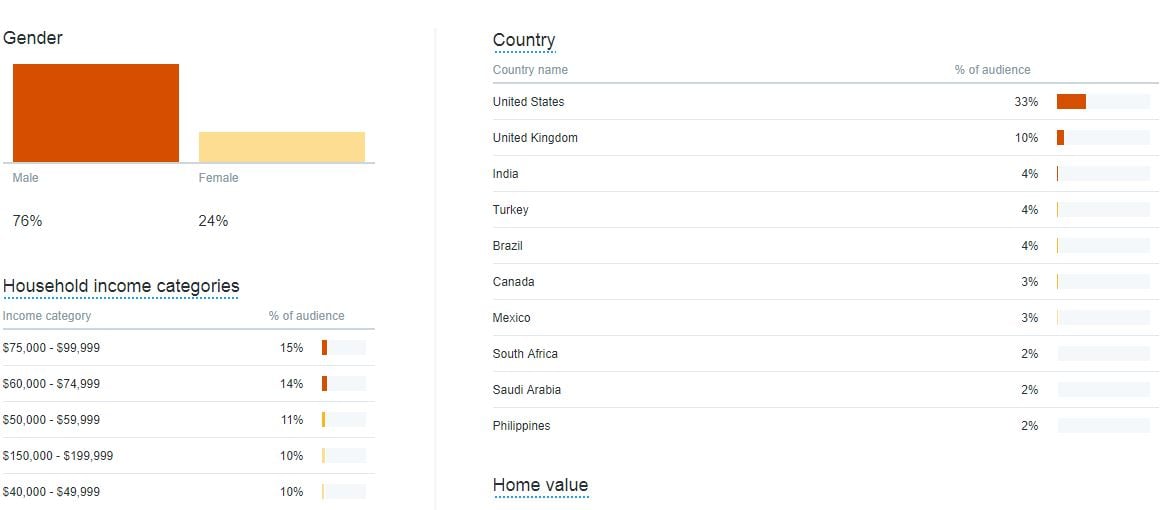 Twitter demographics social media audit 