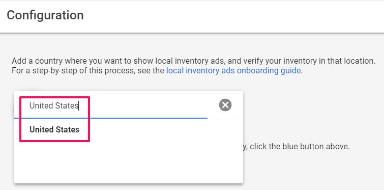 ad store country in adwords