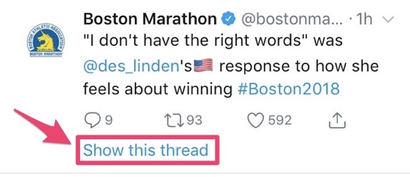 boston marathon twitter thread