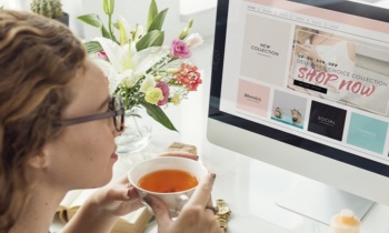 Women Shopping Online Shopaholics Purchase Concept