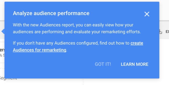 How to Use the Google Analytics New Custom Audience Report For Better ...
