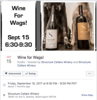 wine for wags event
