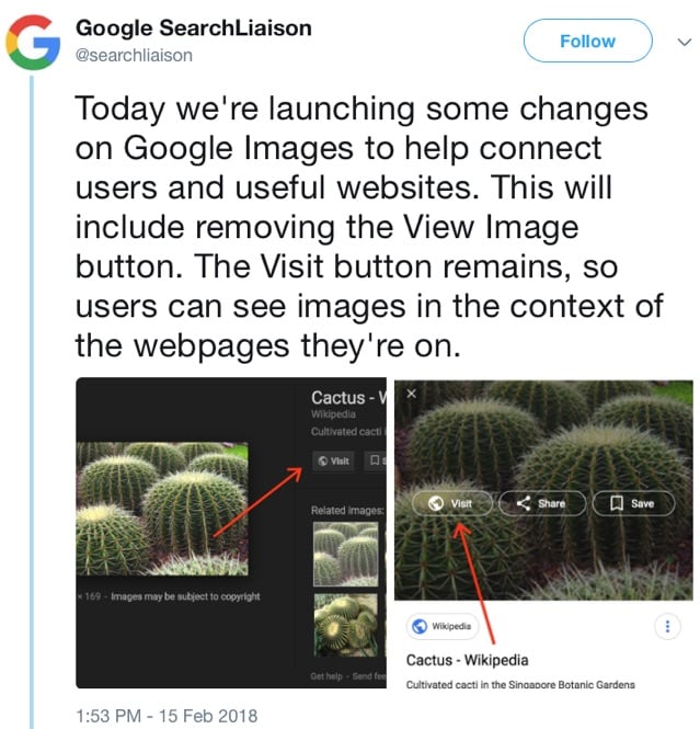 google search liaison tweet