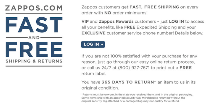 zappos How to Dominate Google in 2019