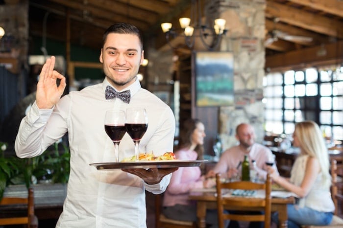 merchandising em restaurantes