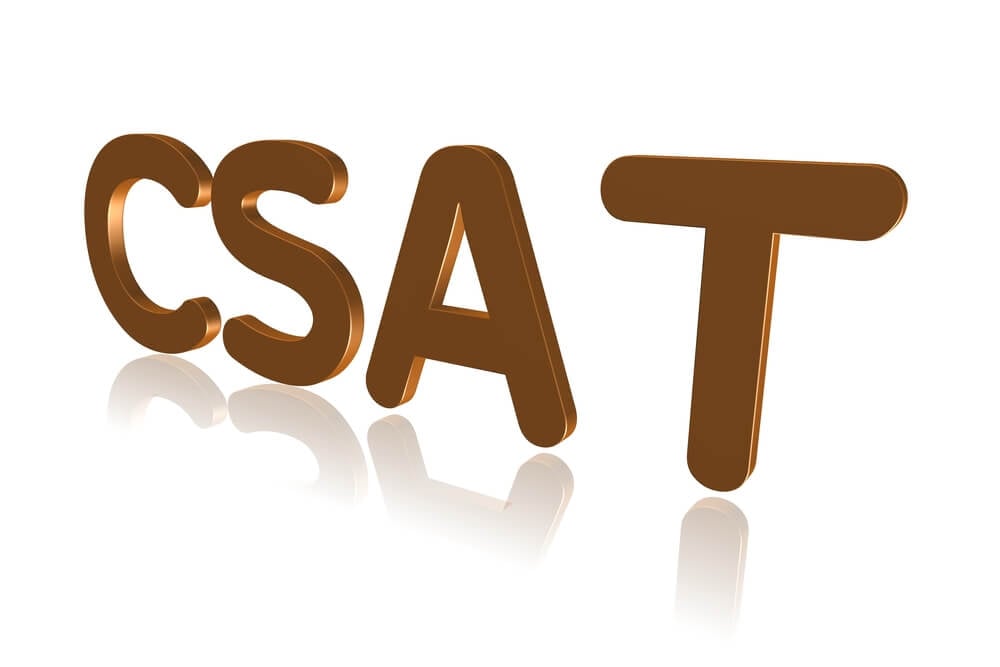 ilustração da sigla CSAT