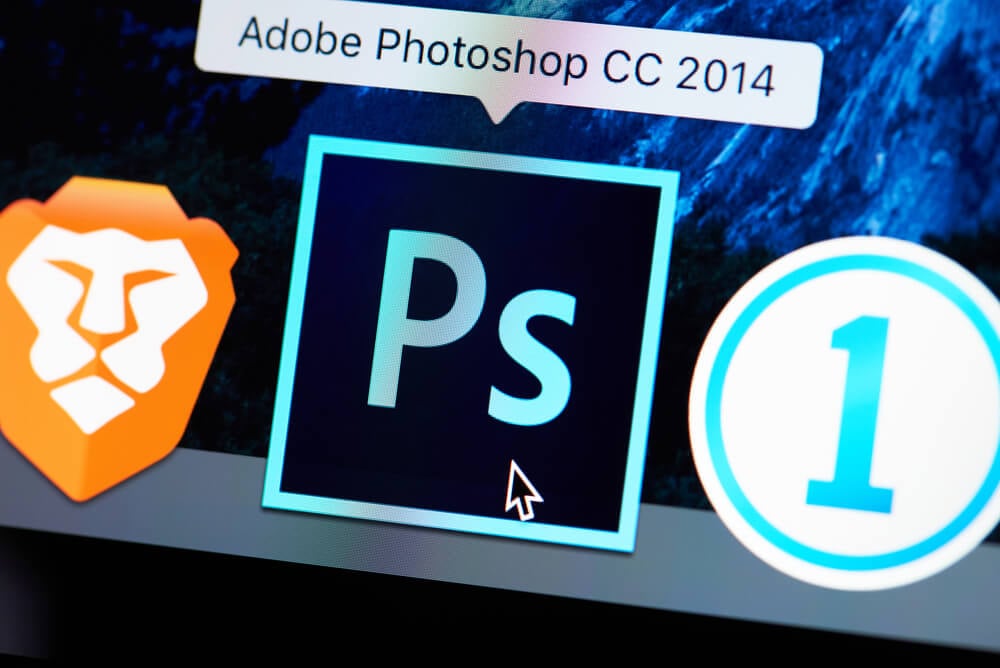 logo do programa para desktop Photoshop Adobe